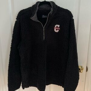 Black Sherpa College of Charleston Quarter-Zip Pullover